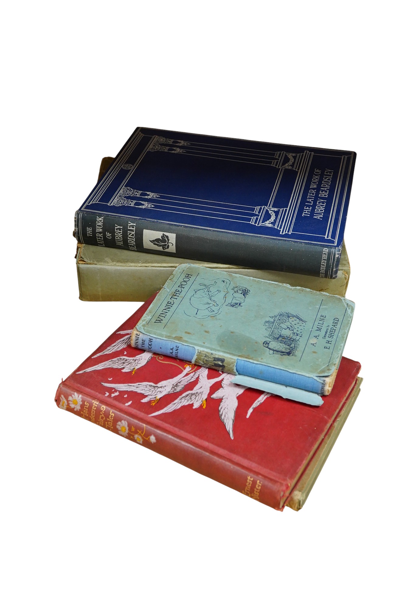 Five Illustrated hardback books to include Vanity Fair, Winnie The Pooh and Hans Andersen Fairy Tales
